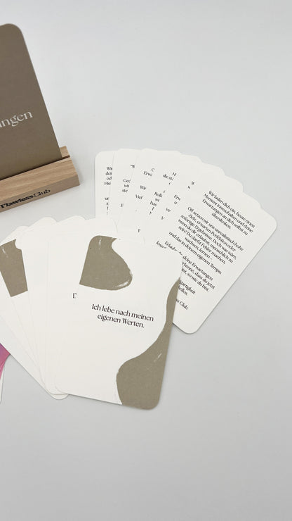 Kartendeck ERWARTUNGEN