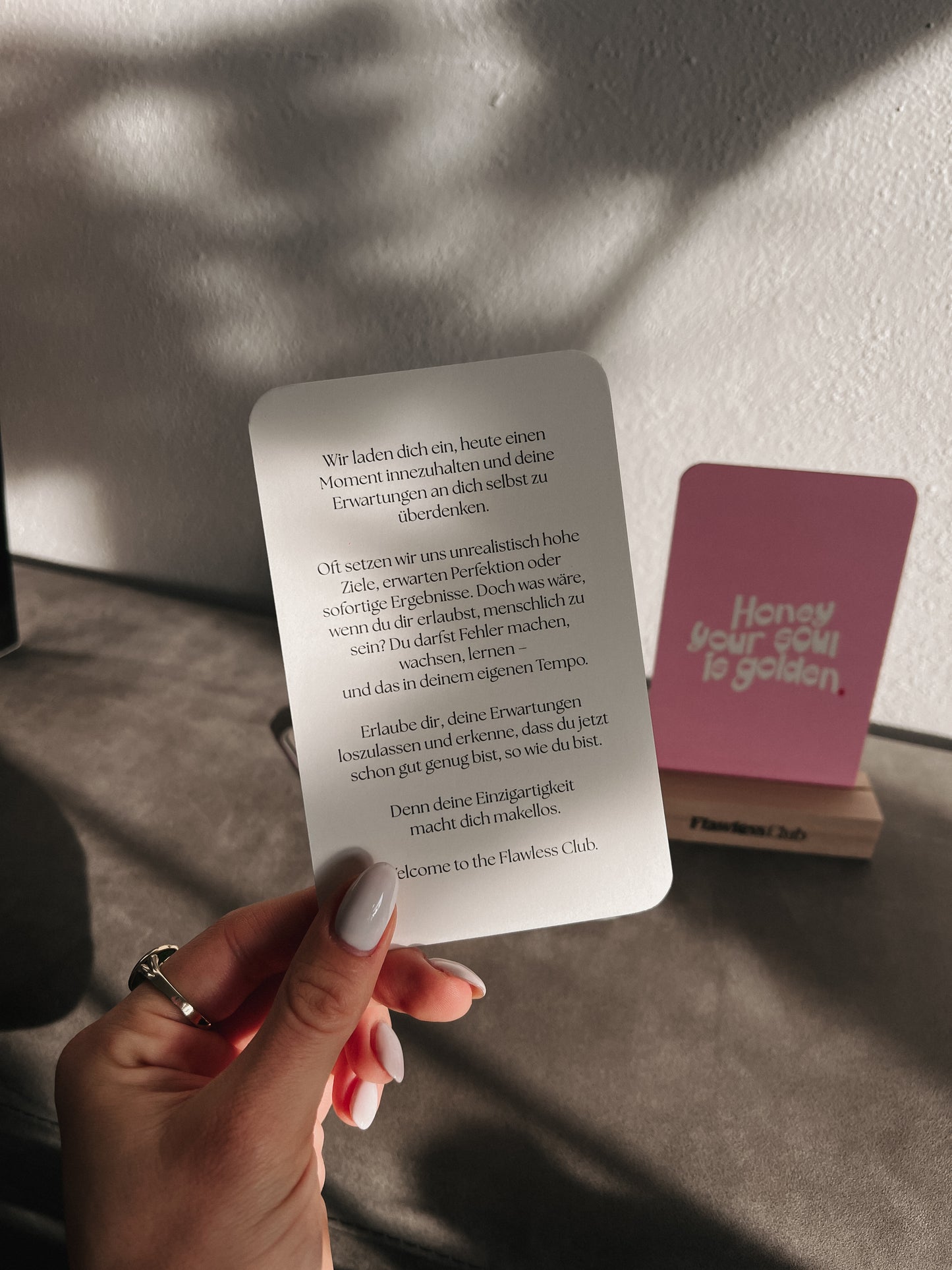 Kartendeck ERWARTUNGEN