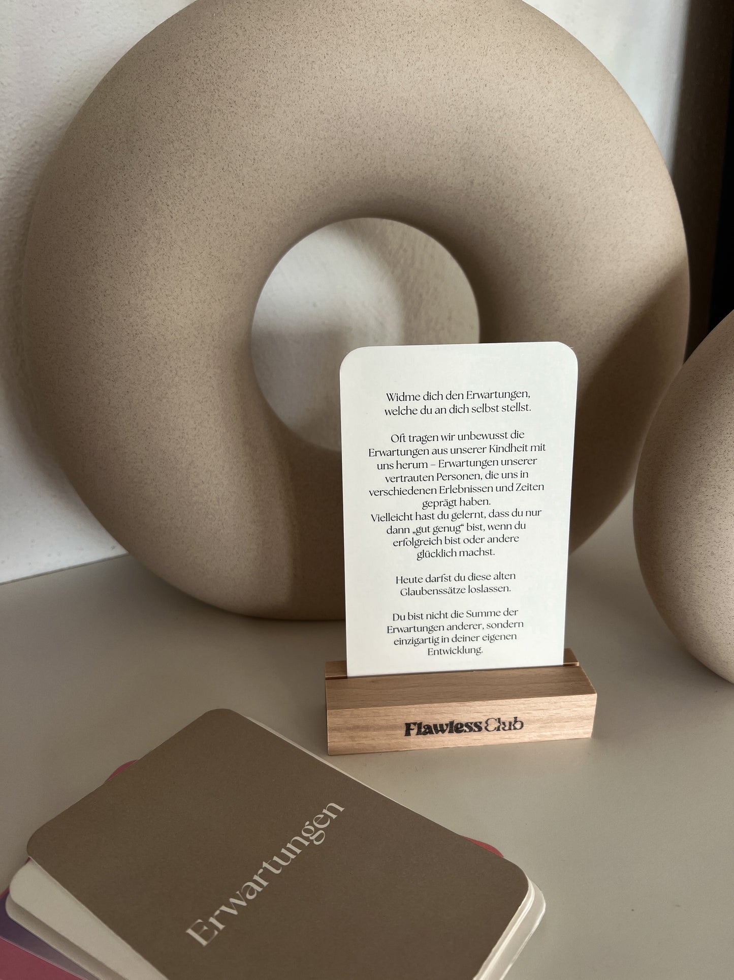 Kartendeck ERWARTUNGEN