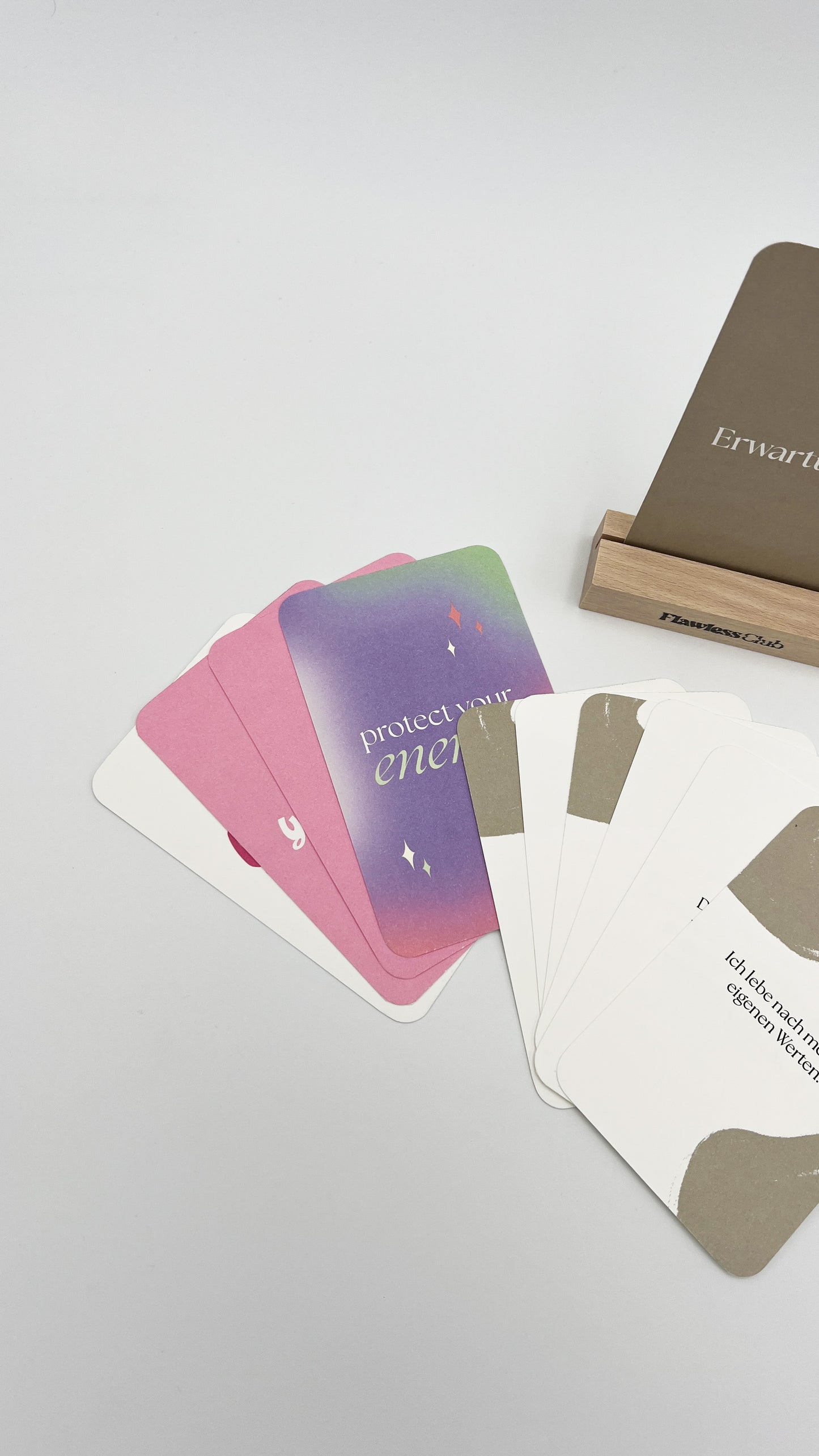 Kartendeck ERWARTUNGEN